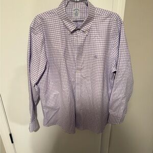 Brooks Brothers Purple Casual Button Down Shirt